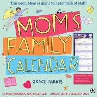 Mom's Family Wall Calendar 2024-2025